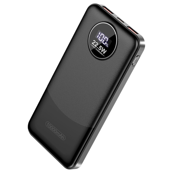 22.5W 10000mAh USB-C In & Out Portable Power Bank