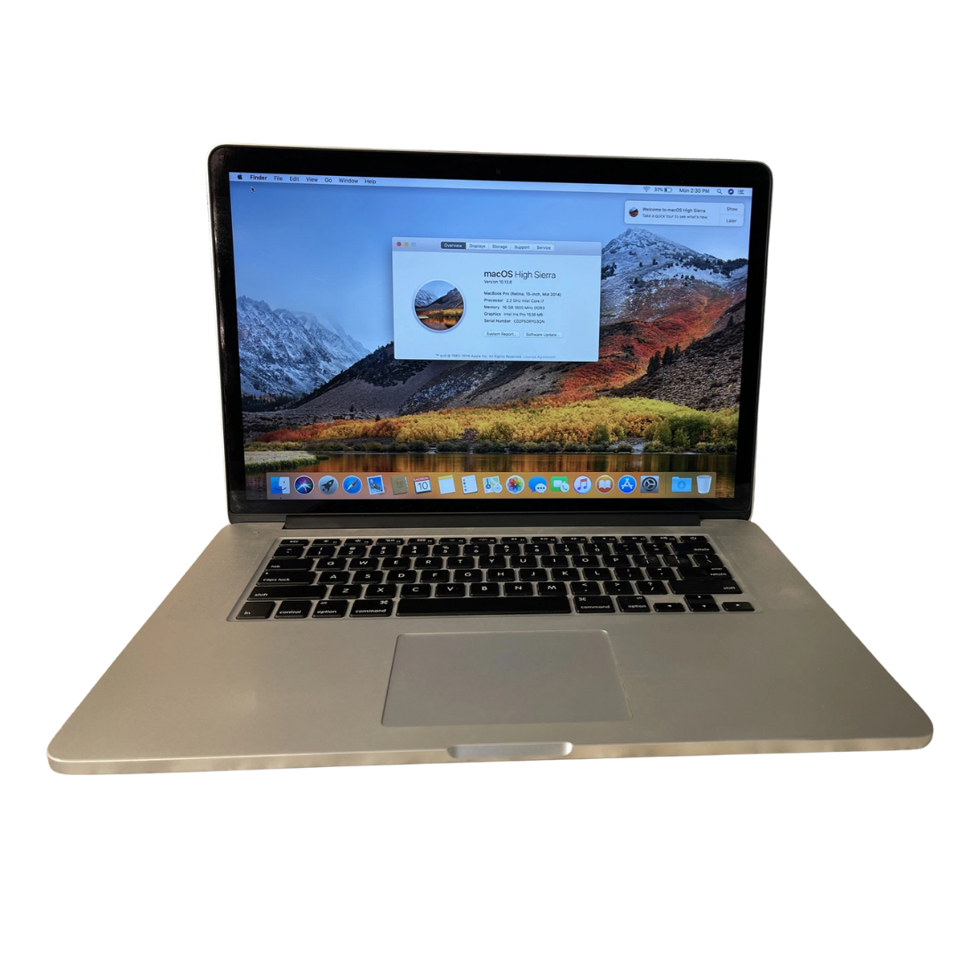 Apple 15.4" MacBook Pro WQXGA (i7-4980HQ / 16GB RAM / 256GB SSD) [Refurbished]
