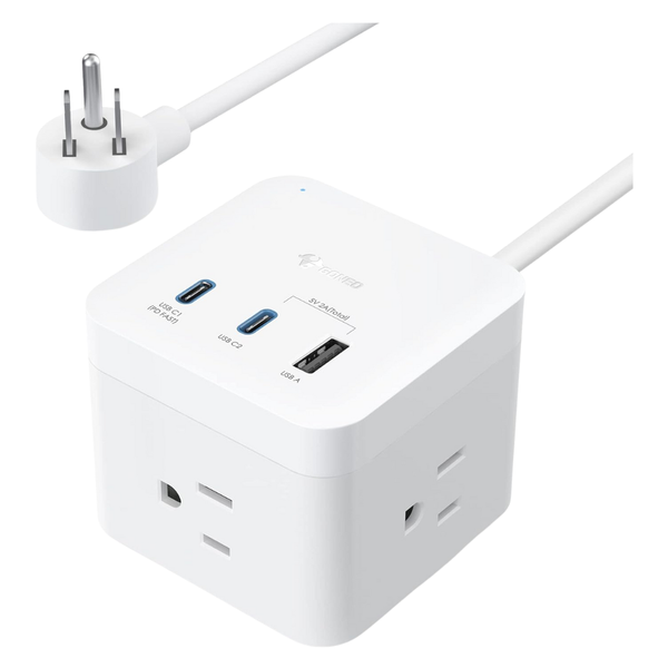 30W High-Speed Charging Station With 3 Outlets