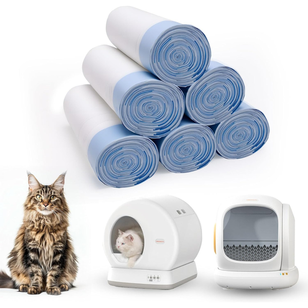 120-Count 18"x 12.6" Loveishere Self-Cleaning Cat Litter Box Liners Bags