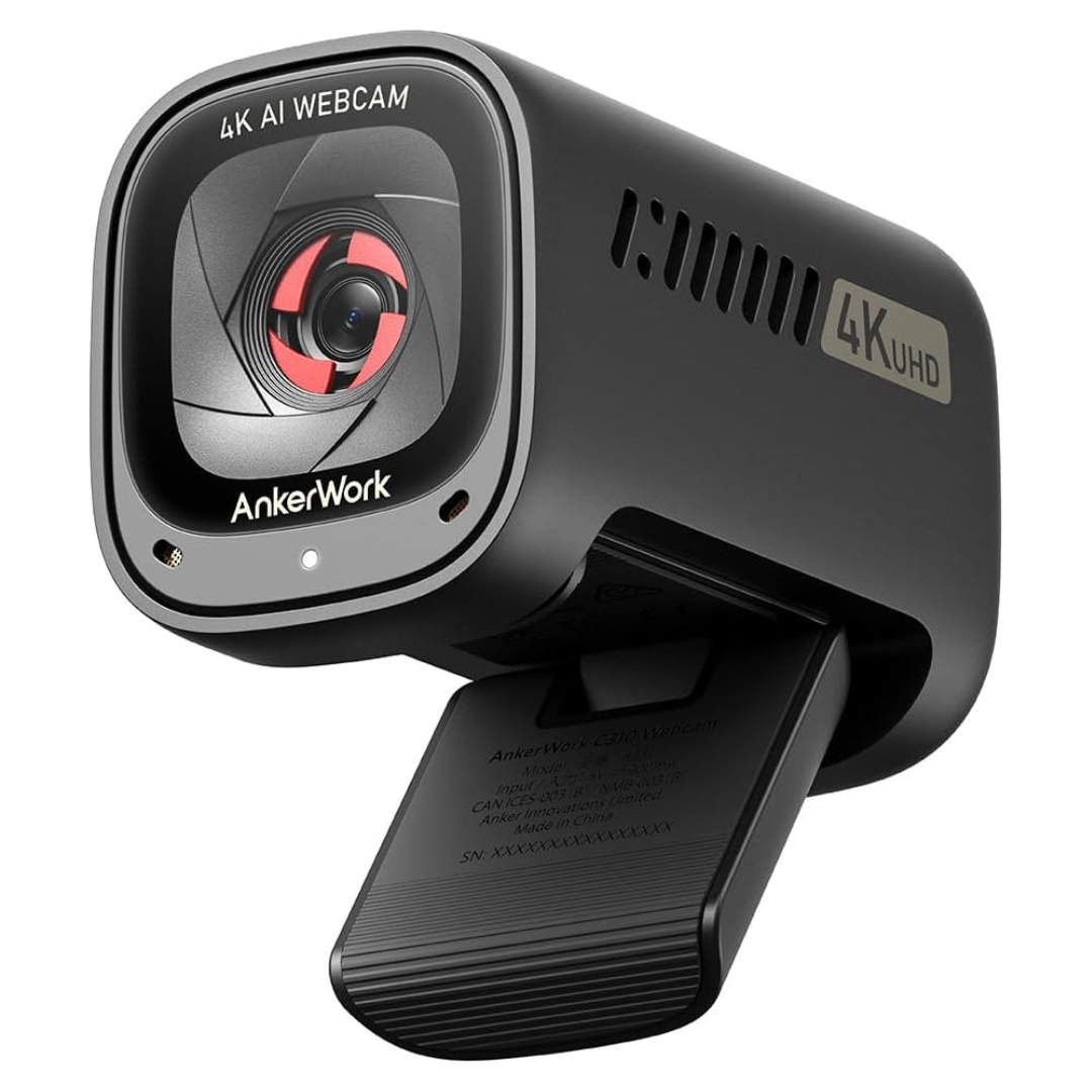 Anker AnkerWork C310 4K 12 Megapixel AI Framing Auto Focus Webcam