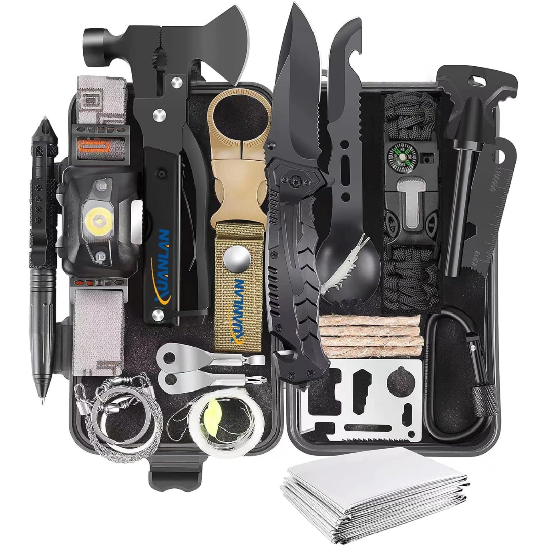 29-in-1 Outdoor Emergency Survival Kit