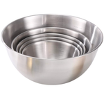 Art & Cook 5-Piece Nesting Stainless Steel Bowl Set