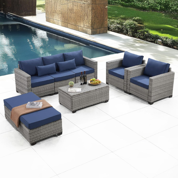 6-Pieces Wudipatio Outdoor Patio Furniture Sets