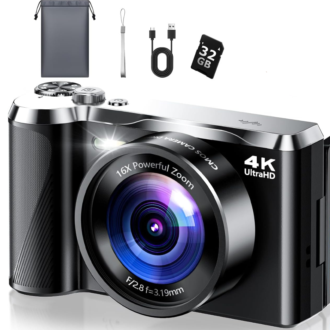 Ploomen DC12 56MP 4K UHD Digital Camera