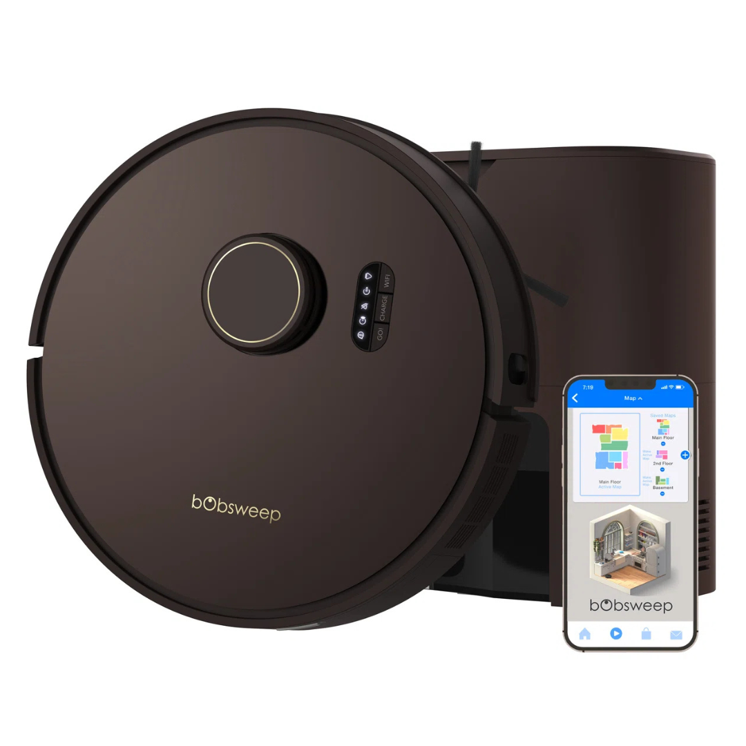 bObsweep Orb-i Self-emptying Robotic Vacuum Cleaner