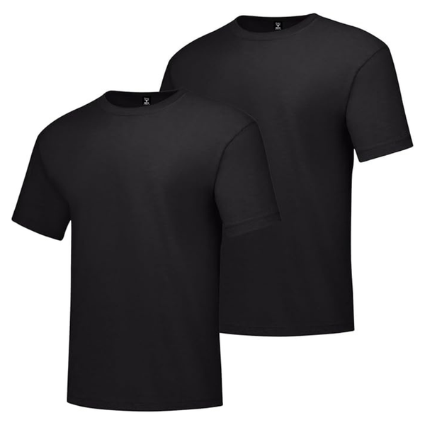 2-Pack Hanes Men's Beefy-T Crewneck T-Shirts