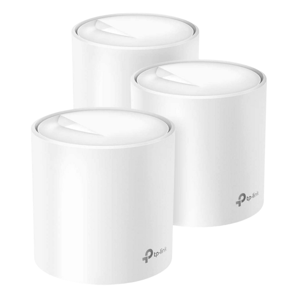 3-Pack TP-Link AX1800 WiFi 6 Dual-Band Mesh Wireless Routers System