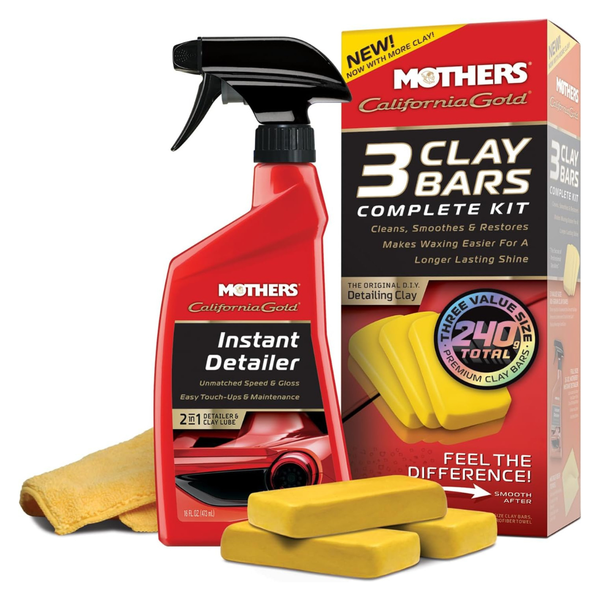 Mothers California Gold Clay Bar Kit