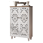 Bungalow Rose Tall Storage Cabinet