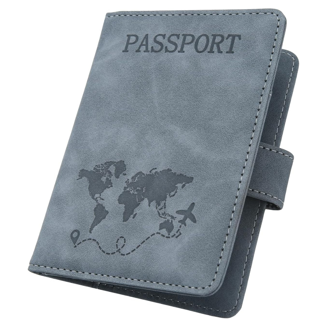 Iliyah Rfid Blocking Travel Passport Holder Wallet