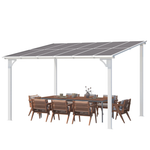 10ft x 12ft Aecojoy Hardtop Gazebo Outdoor Aluminum Pergola