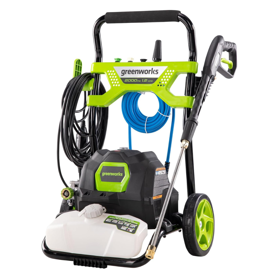 Greenworks 2000 PSI 1.2 GPM Electric Pressure Washer (GPW2003) [Used - Like New]