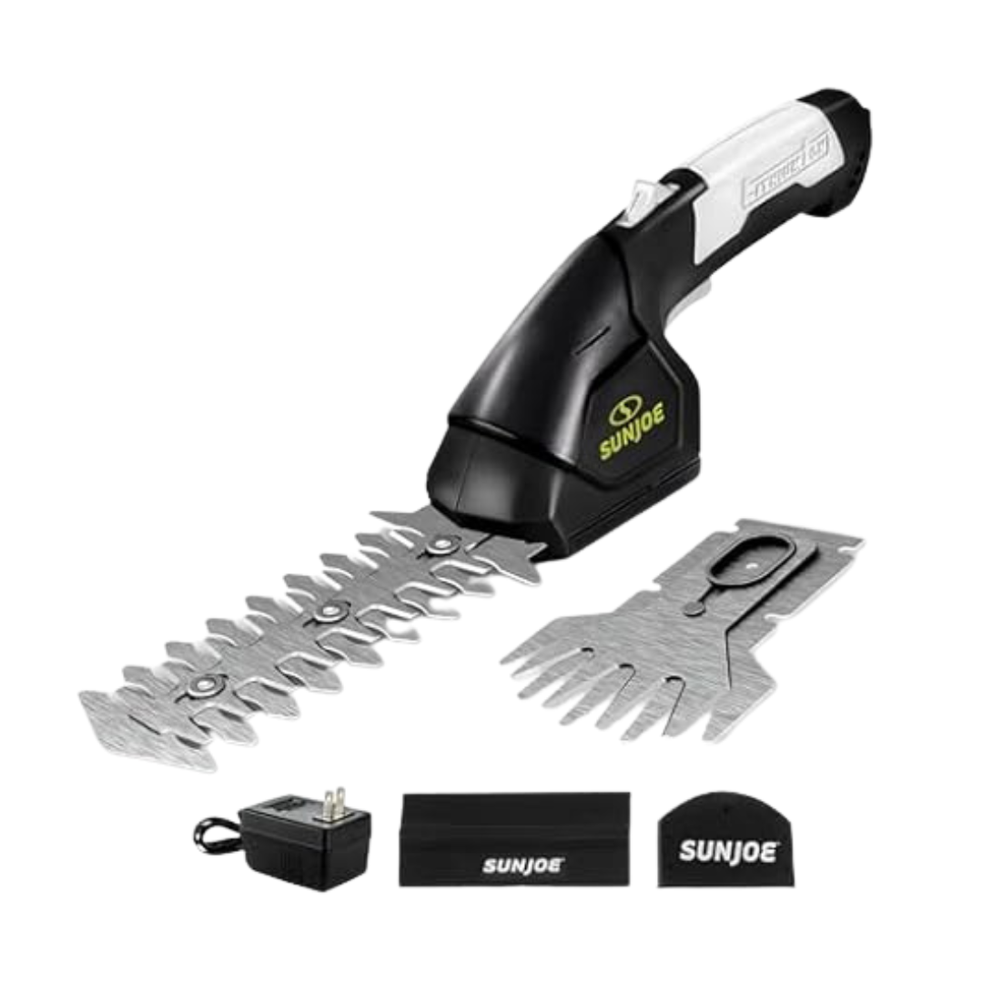 Sun Joe 2-in-1 Cordless Grass Shear & Hedger W/ Battery & Charger