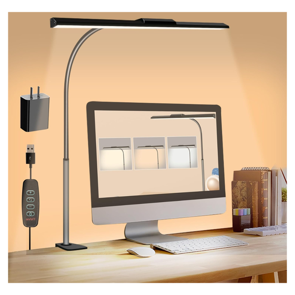 10W USB Clip On Desk Lamps With 3 Light Modes