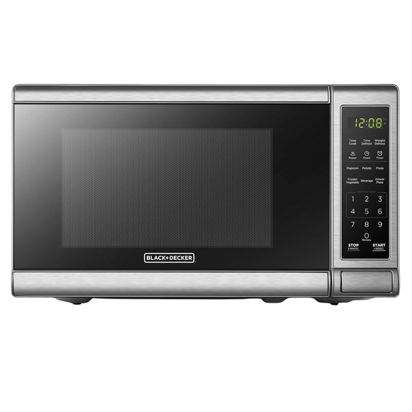 Black+Decker EM720CB7 700W 0.7 Cu.ft Digital Microwave Oven [Used - Acceptable]