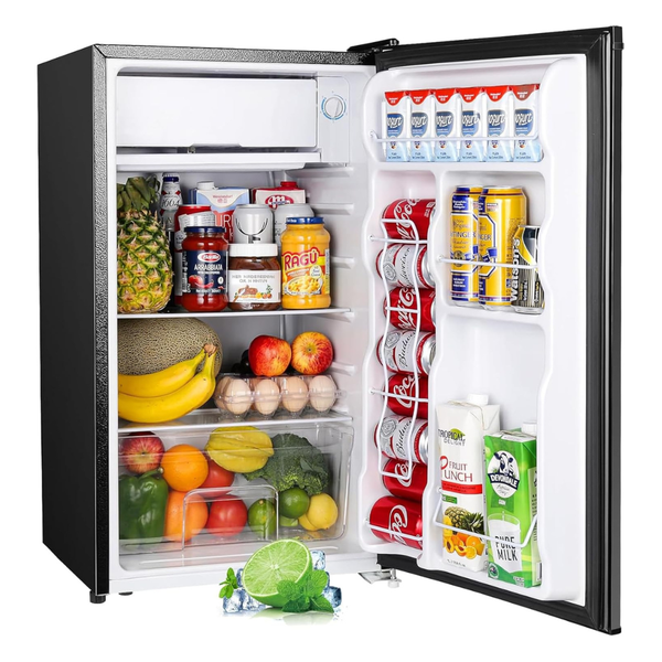 Upstreman 3.2 Cu.Ft Mini Fridge With Freezer (Various)