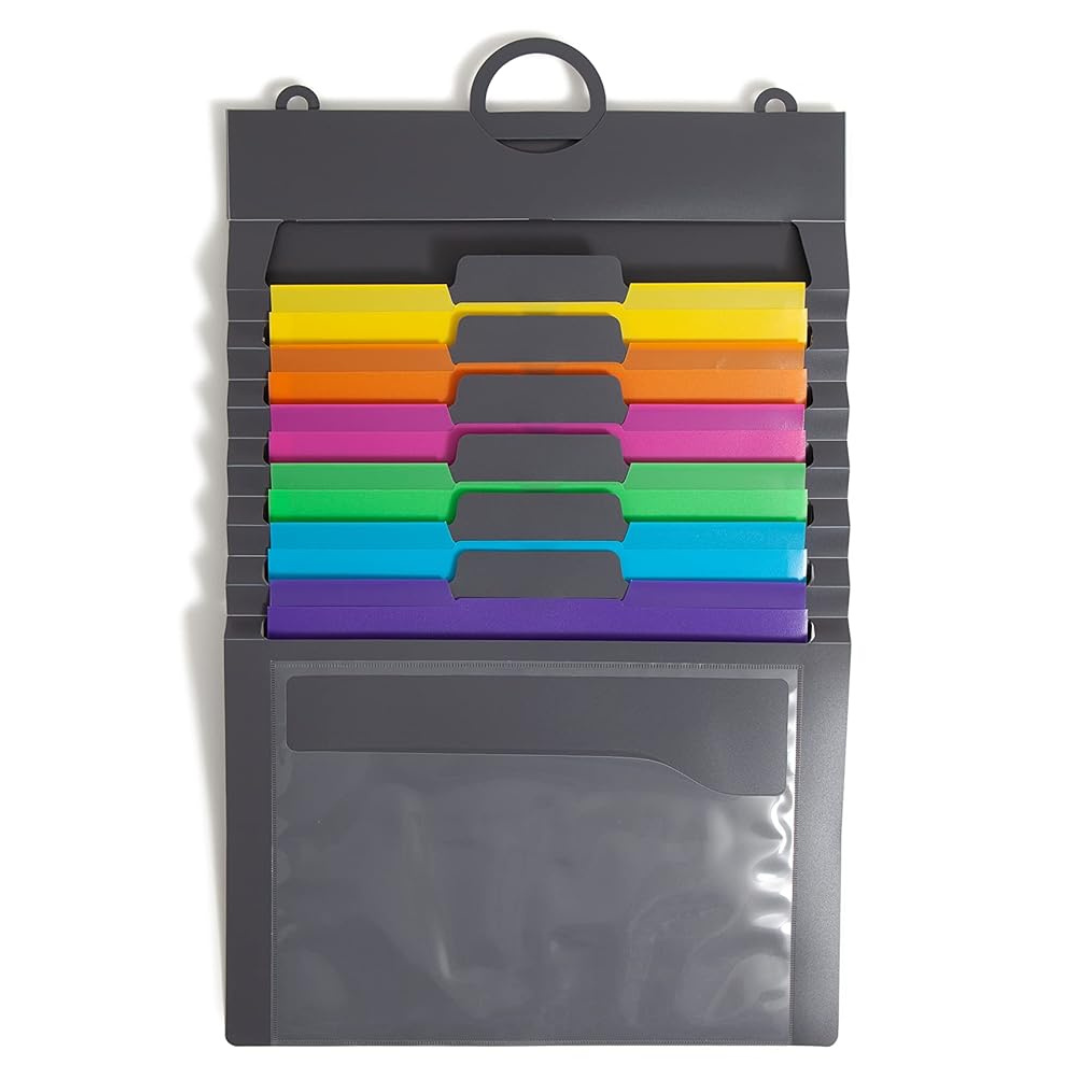 Smead 6-Pocket Cascading Wall Organizer