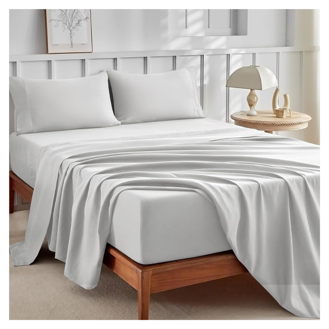 4-Piece Tokokimo Luxury Hotel Collection Queen Sheet Set