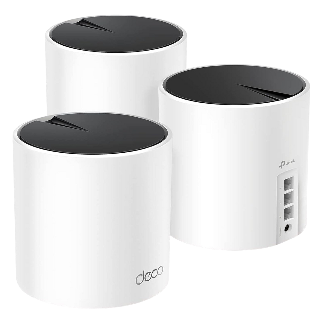 3-Pack TP-Link Deco X55 AX3000 WiFi 6 Gigabit Mesh System [Used - Like New]
