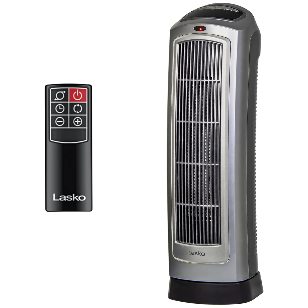 Lasko 1500W Oscillating Digital Ceramic Tower Heater [Used - Like New]