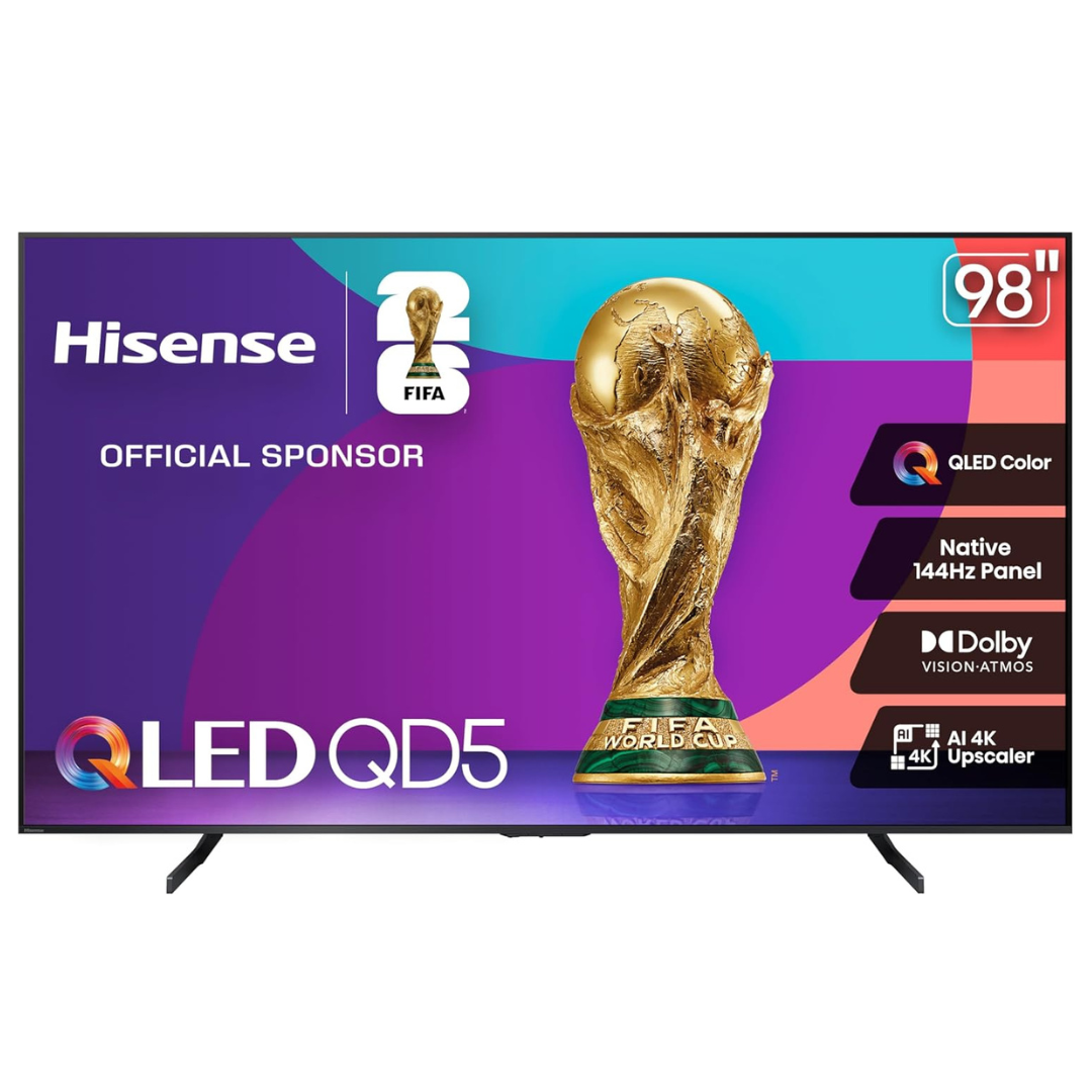 98" Hisense 98QD5QG 4K Ultra HDR Smart QLED Google TV (2025)