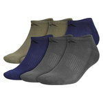 6-Pack adidas Men's Athletic Cushioned No Show Socks