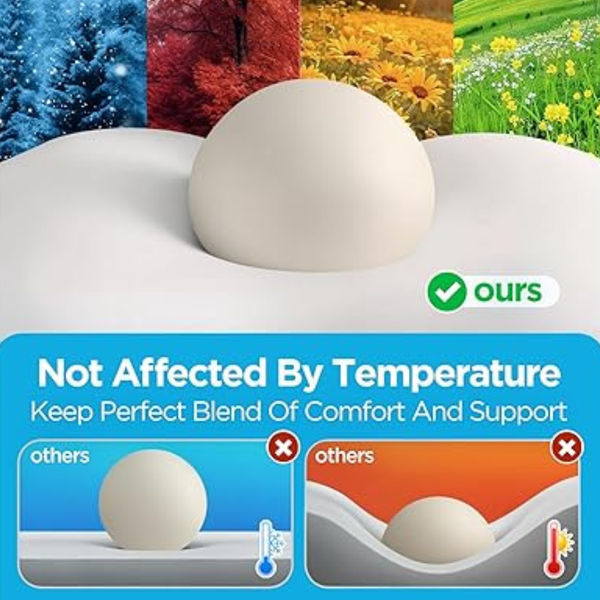 Osteo Queen Size Pain Relief Sleeping Cervical Neck Pillow