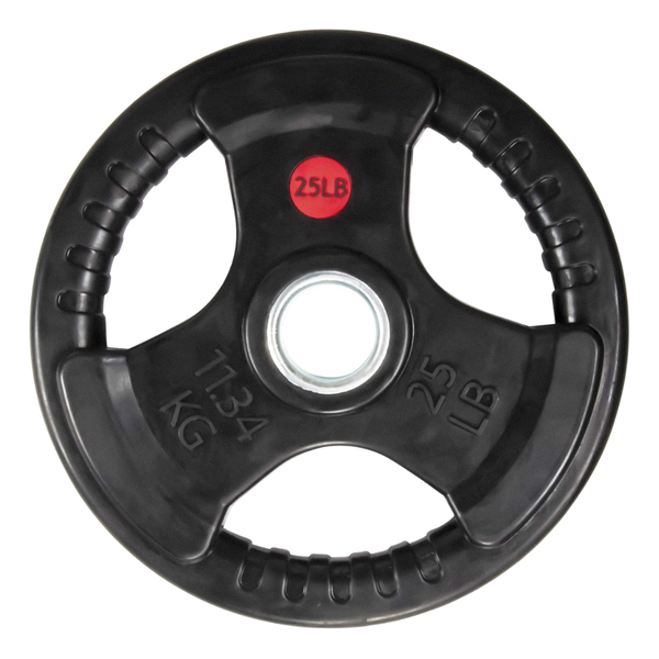 25-Pound BalanceFrom Rubber Coated Cast Cast Iron Weight Plate