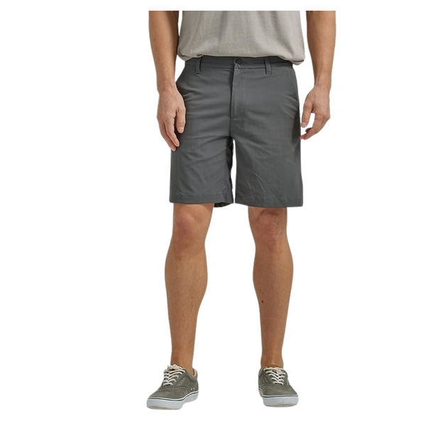 Lee Men's Extreme Motion Regular Fit Synthetic Flat Front Short