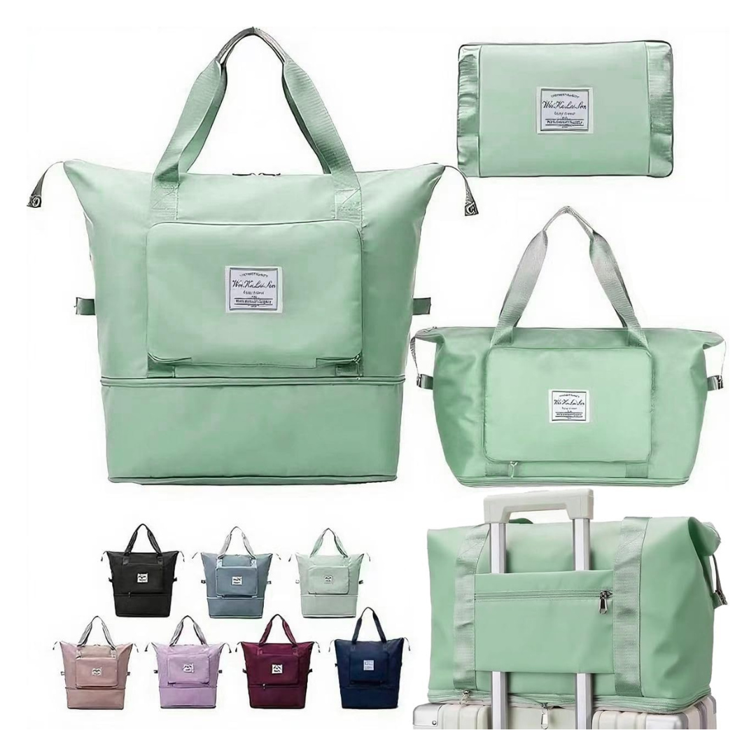 XL Multifunctional Foldable Travel Bag (Cyan)