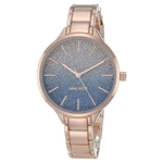 Nine West Women's Japanese Quartz Dress Watch With Metal Strap