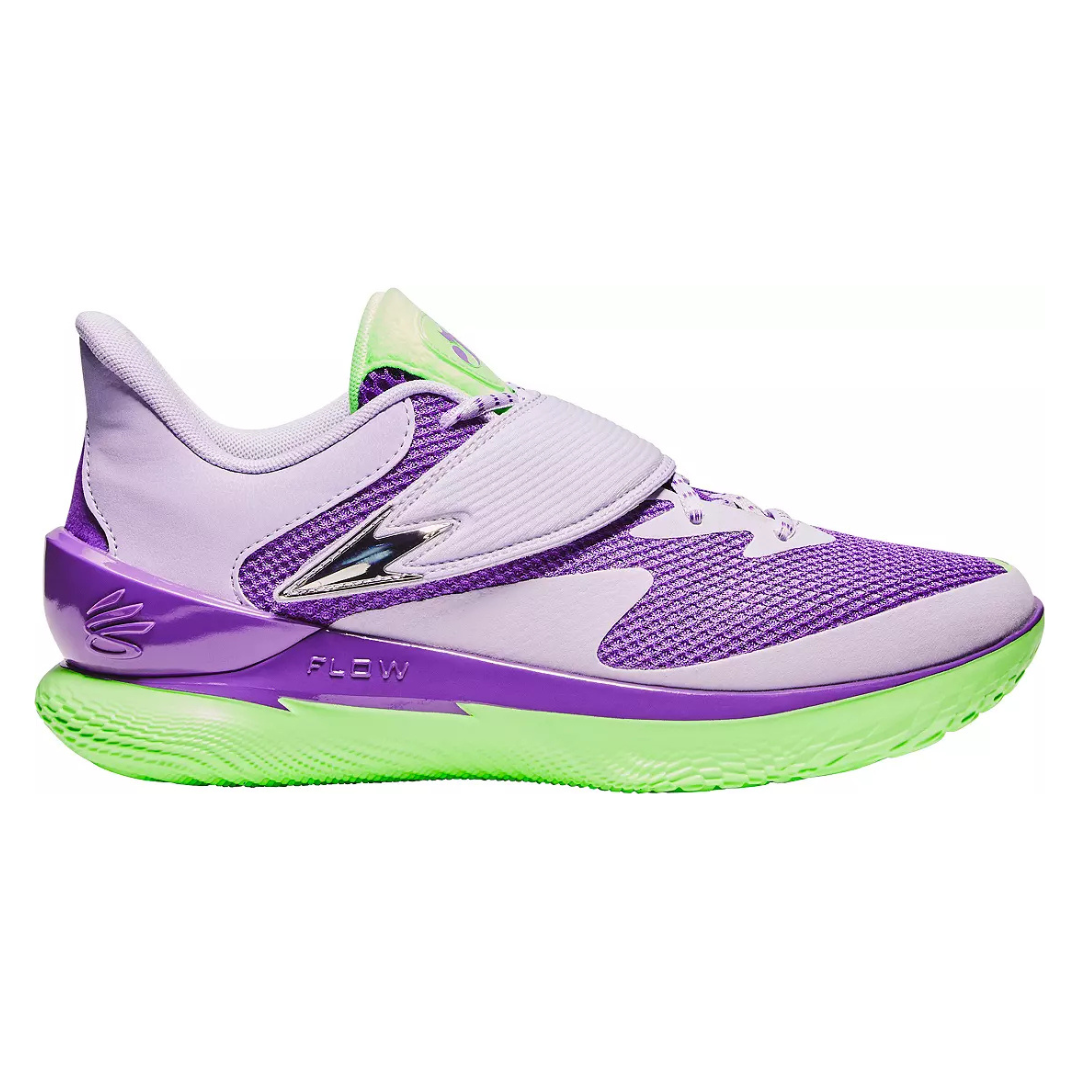 Under Armour Unisex Curry Fox 1 Basketball Shoes (Purple/Green)