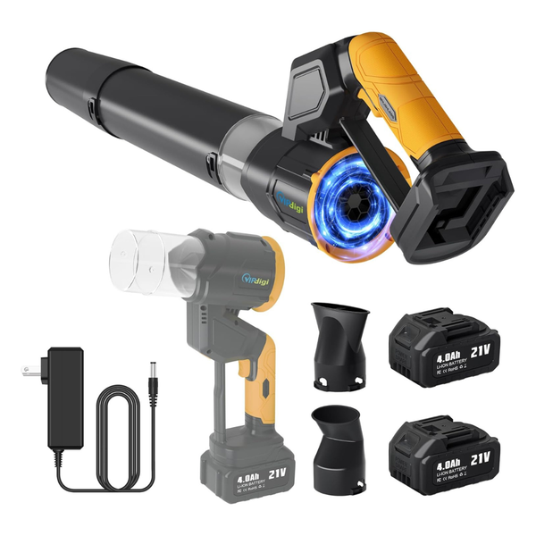 VIPDIGI 180º Cordless Rotatable Leaf Blower