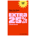 Clear the Rack: Up To 75% Off + Extra 25% Off On Clearance At Nordstrom Rack