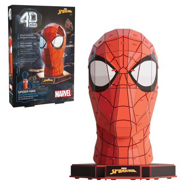 4D Build Marvel Spider-Man 3D Puzzle Model Kit