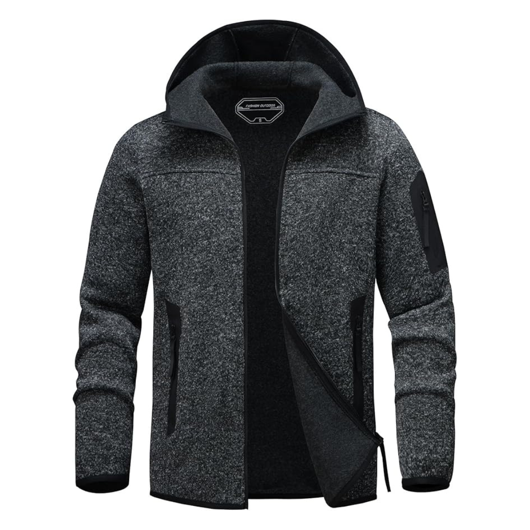 Men's Fleece Lined Lightweight Jacket (3 Colors)