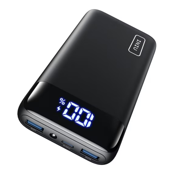 20000mAh INIU BI-B5 22.5W 3-Port USB-C & USB-A Portable Power Bank