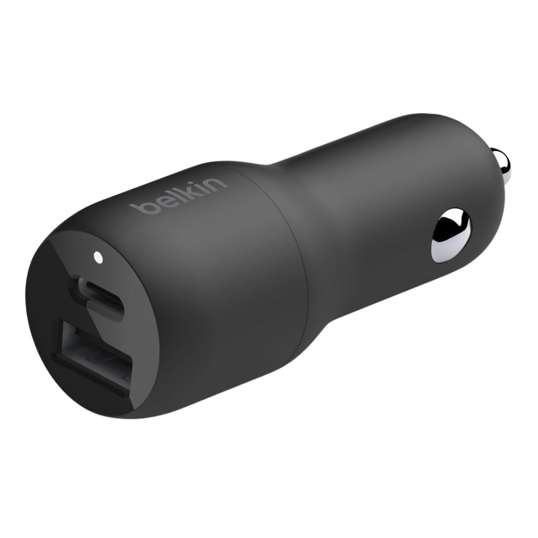 Belkin 37W USB Type C Dual Port Fast Car Charger