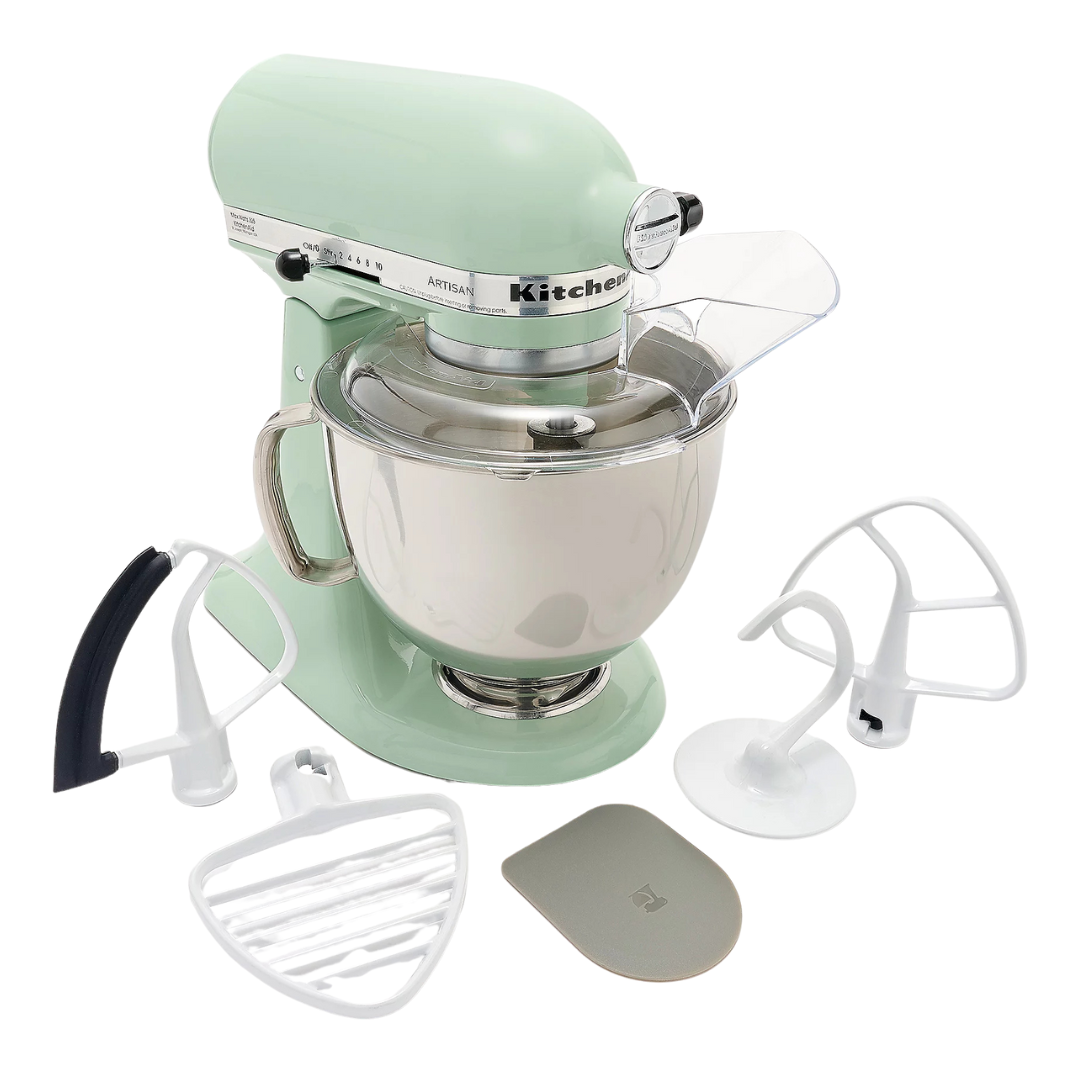 5-Qt KitchenAid Artisan Tilt-Head Stand Mixer W/ Pastry Beater & Flex Edge