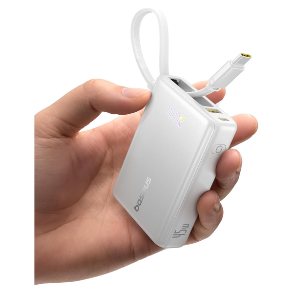 2-Pack Baseus Picogo 10000mAh 45W 3-Output Portable Power Bank