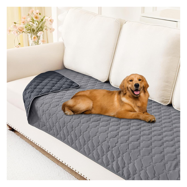 30" x 70" Smiry Waterproof Soft Reversible Pet Bed Cover Blanket