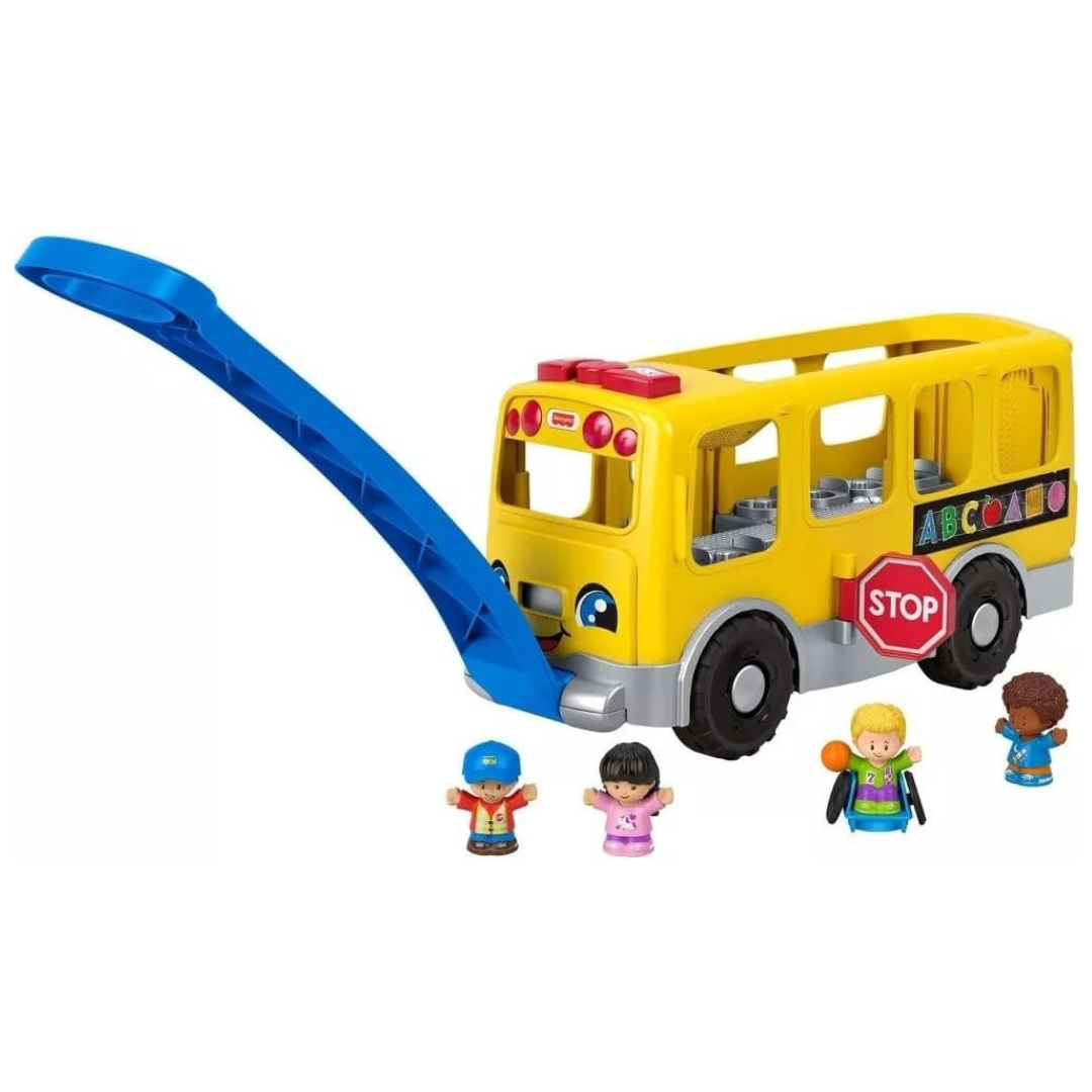 Little People Big Yellow Bus Musical Pull-Along Toy