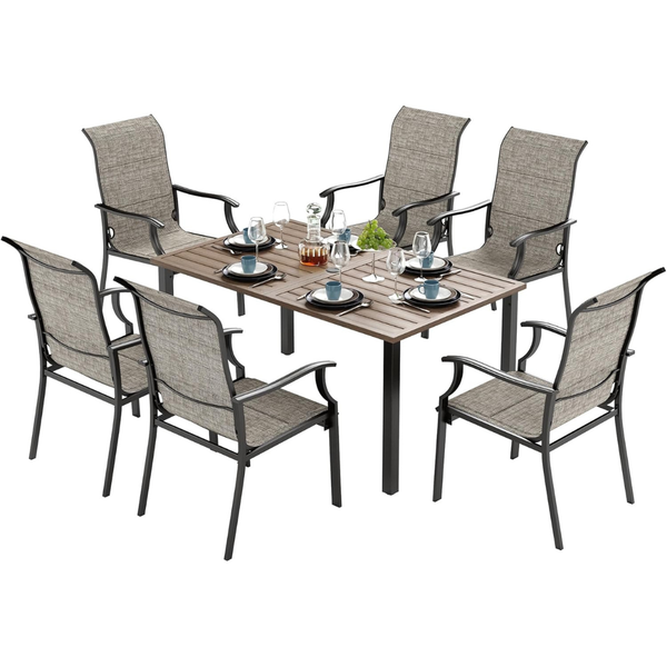 7-Piece Sunshine Valley Dining Table & Chairs Set
