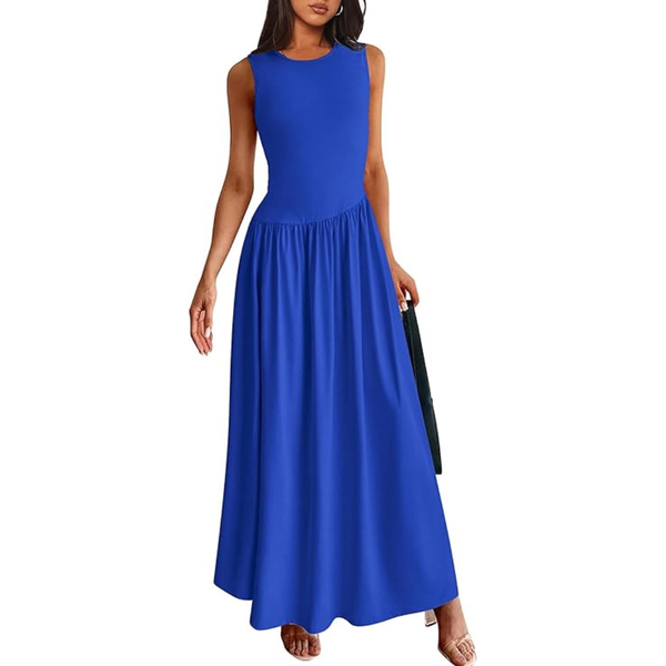 Women's 2025 Sleeveless Maxi Sundress