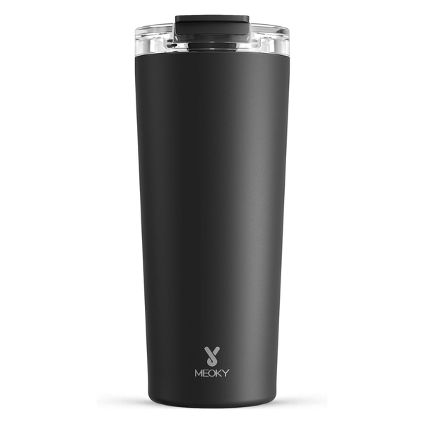 24-Oz Meoky Stainless Steel Insulated Travel Coffee Tumbler w/ Lid