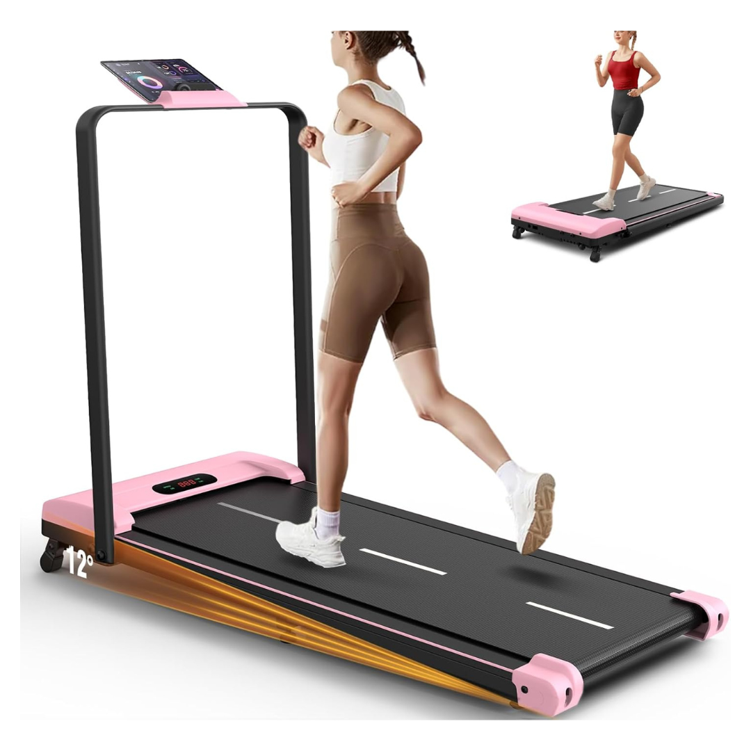3.0 HP Foldable Treadmill With Handle Bar