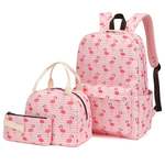 Lreneilu 3-In-1 School Backpacks With Lunch Box & Pencil Case