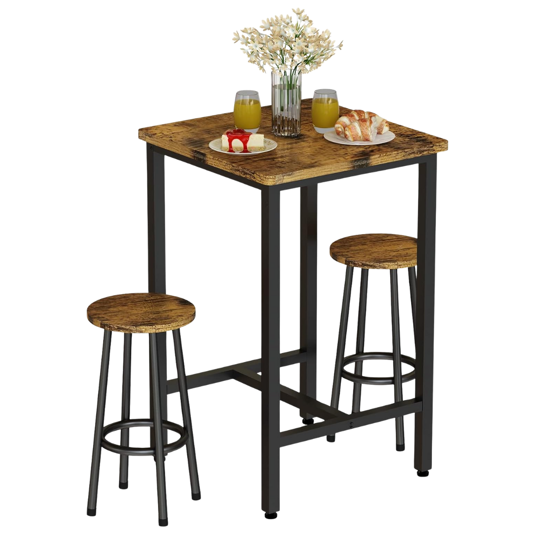 3-Piece Recaceik Modern Pub Dining Set