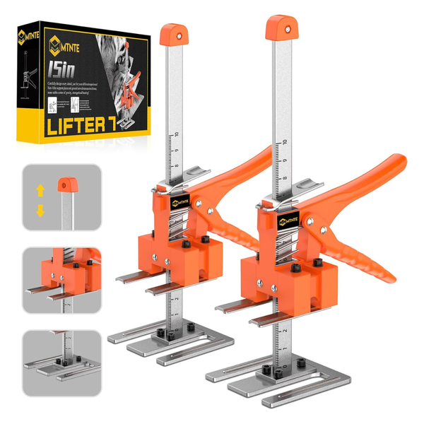 2-Pack Mtnte Multi-Function Labor Saving 15" Construction Arm Jack